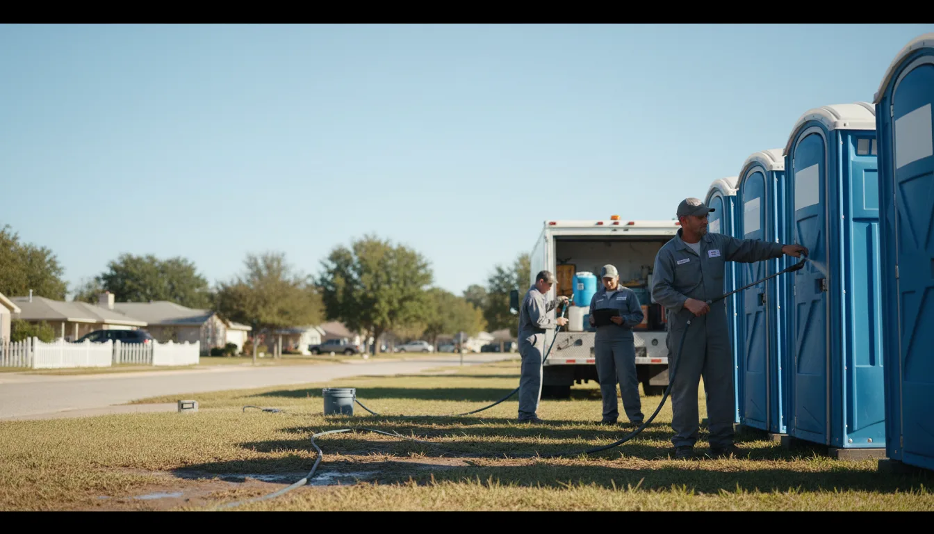 Long-Term Portable Toilet Rental in Blue Mountain, AR near me